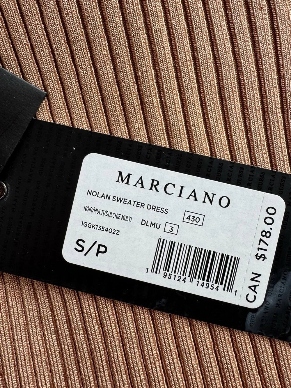 Marciano Ribbed Sweater Dress - Picture 3 of 3
